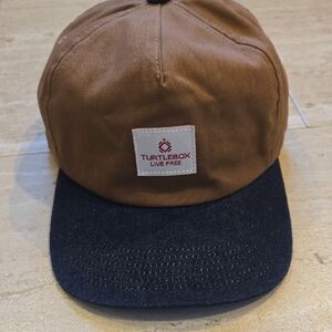 Turtlebox Live Free Roughwear Flat Brim Adjustable Hat
